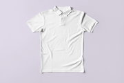 Premium Polo T-shirt | 220 GSM Cotton | Classic Collar & Cuff | Bio-Washed | White