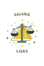 Libra || Classic T-shirt: Premium Soft Cotton, Double-Stitched