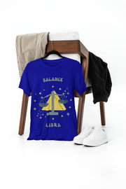 Libra || Classic T-shirt: Premium Soft Cotton, Double-Stitched