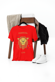 Leo || Classic T-shirt: Premium Soft Cotton, Double-Stitched