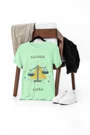 Libra || Classic T-shirt: Premium Soft Cotton, Double-Stitched