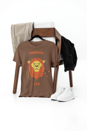 Leo || Classic T-shirt: Premium Soft Cotton, Double-Stitched