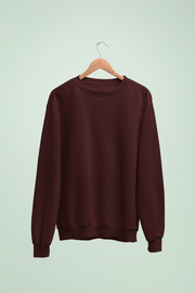 Maroon Unisex Sweatshirt