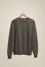 Olive Green Unisex Sweatshirt