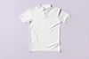 Premium Polo T-shirt | 220 GSM Cotton | Classic Collar & Cuff | Bio-Washed | White