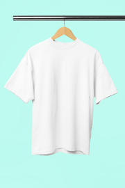 Unisex Oversized Classic T-shirt | 240 GSM Cotton | White | The Drip Store
