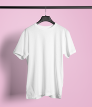 White || Classic T-shirt: Premium Soft Cotton, Double-Stitched