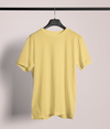 Yellow || Classic T-shirt: Premium Soft Cotton, Double-Stitched