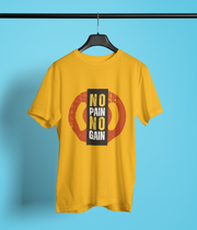 No Pain No Gain - Classic T-shirt: Premium Soft Cotton, Double-Stitched