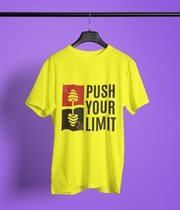 Push Your Limit - Classic T-shirt: Premium Soft Cotton, Double-Stitched
