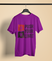 Push Your Limit - Classic T-shirt: Premium Soft Cotton, Double-Stitched