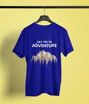 Say Yes to Adventure - Classic T-shirt: Premium Soft Cotton, Double-Stitched