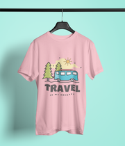 Travel is My Therapy - Classic T-shirt: Premium Soft Cotton, Double-Stitched