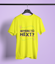 Where to Next? - Classic T-shirt: Premium Soft Cotton, Double-Stitched