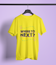Where to Next? - Classic T-shirt: Premium Soft Cotton, Double-Stitched