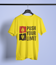 Push Your Limit - Classic T-shirt: Premium Soft Cotton, Double-Stitched