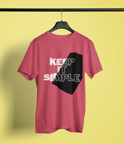 Keep It Simple - Classic T-shirt: Premium Soft Cotton, Double-Stitched