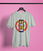 No Pain No Gain - Classic T-shirt: Premium Soft Cotton, Double-Stitched