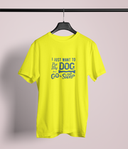 I just want to pet my dog and go to sleep