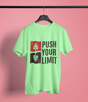 Push Your Limit - Classic T-shirt: Premium Soft Cotton, Double-Stitched