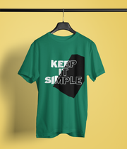 Keep It Simple - Classic T-shirt: Premium Soft Cotton, Double-Stitched