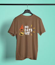 No Days Off - Classic T-shirt: Premium Soft Cotton, Double-Stitched