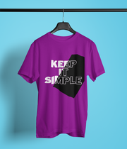Keep It Simple - Classic T-shirt: Premium Soft Cotton, Double-Stitched