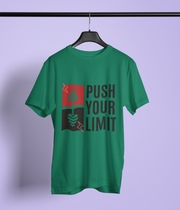 Push Your Limit - Classic T-shirt: Premium Soft Cotton, Double-Stitched