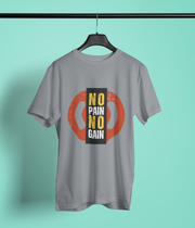 No Pain No Gain - Classic T-shirt: Premium Soft Cotton, Double-Stitched