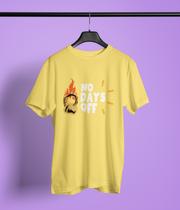 No Days Off - Classic T-shirt: Premium Soft Cotton, Double-Stitched