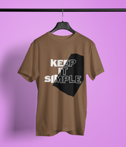 Keep It Simple - Classic T-shirt: Premium Soft Cotton, Double-Stitched